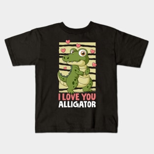 Funny Alligator Lover and Zookeeper Kids Crocodile Gator Kids T-Shirt